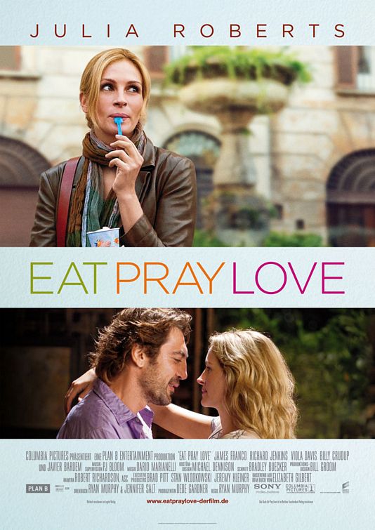 Movies with life lessons on Netflix: Eat Pray Love